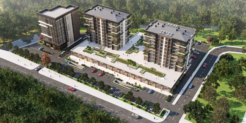 ACAR Gold City Kuşbakışı Genel Perspektif