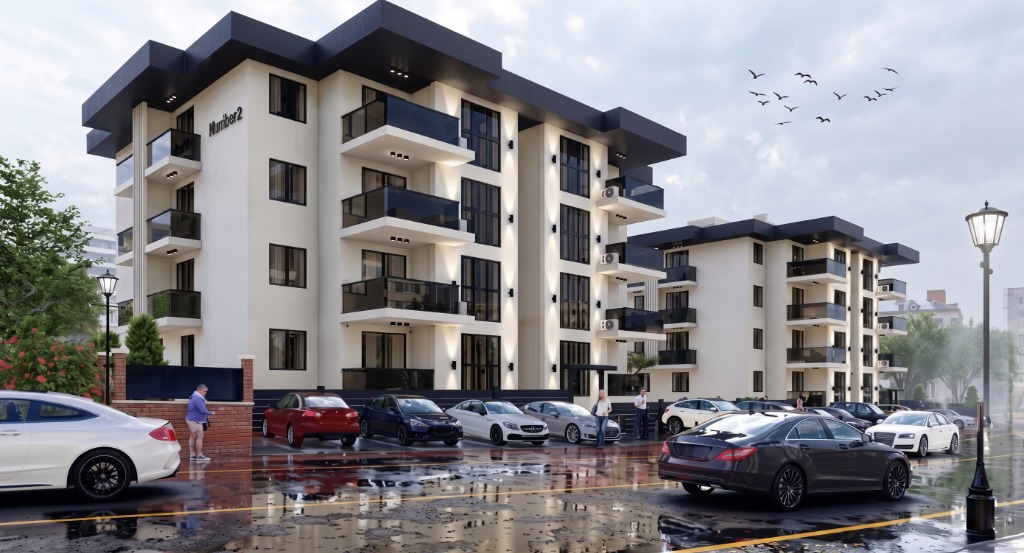 Koru Park 2 Perspektif ve Otopark Düzeni